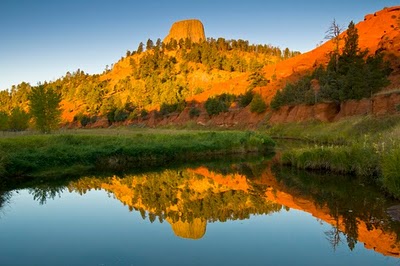 Devils Tower Reflection