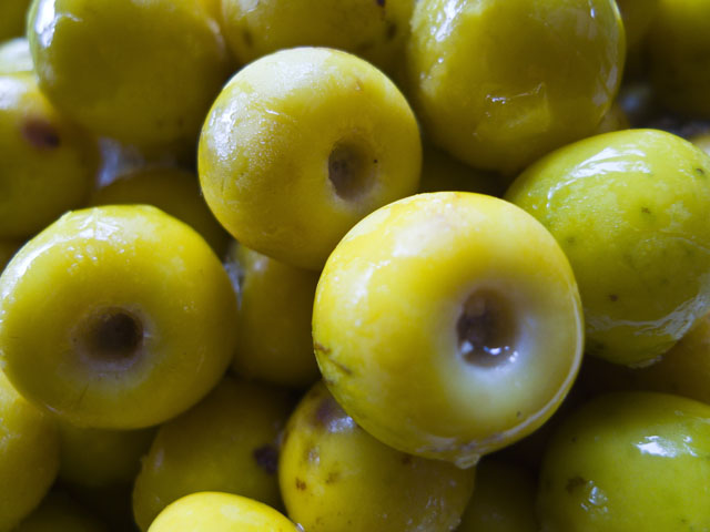 Close up of Nance fruit